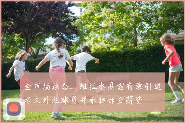 全市场动态：维拉水晶宫有意引进尤文外租球员并承担部分薪资